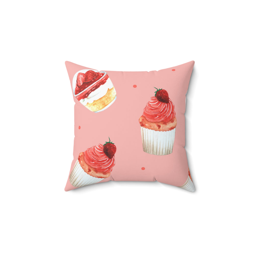 Strawberry Shortcake Square Pillow L553