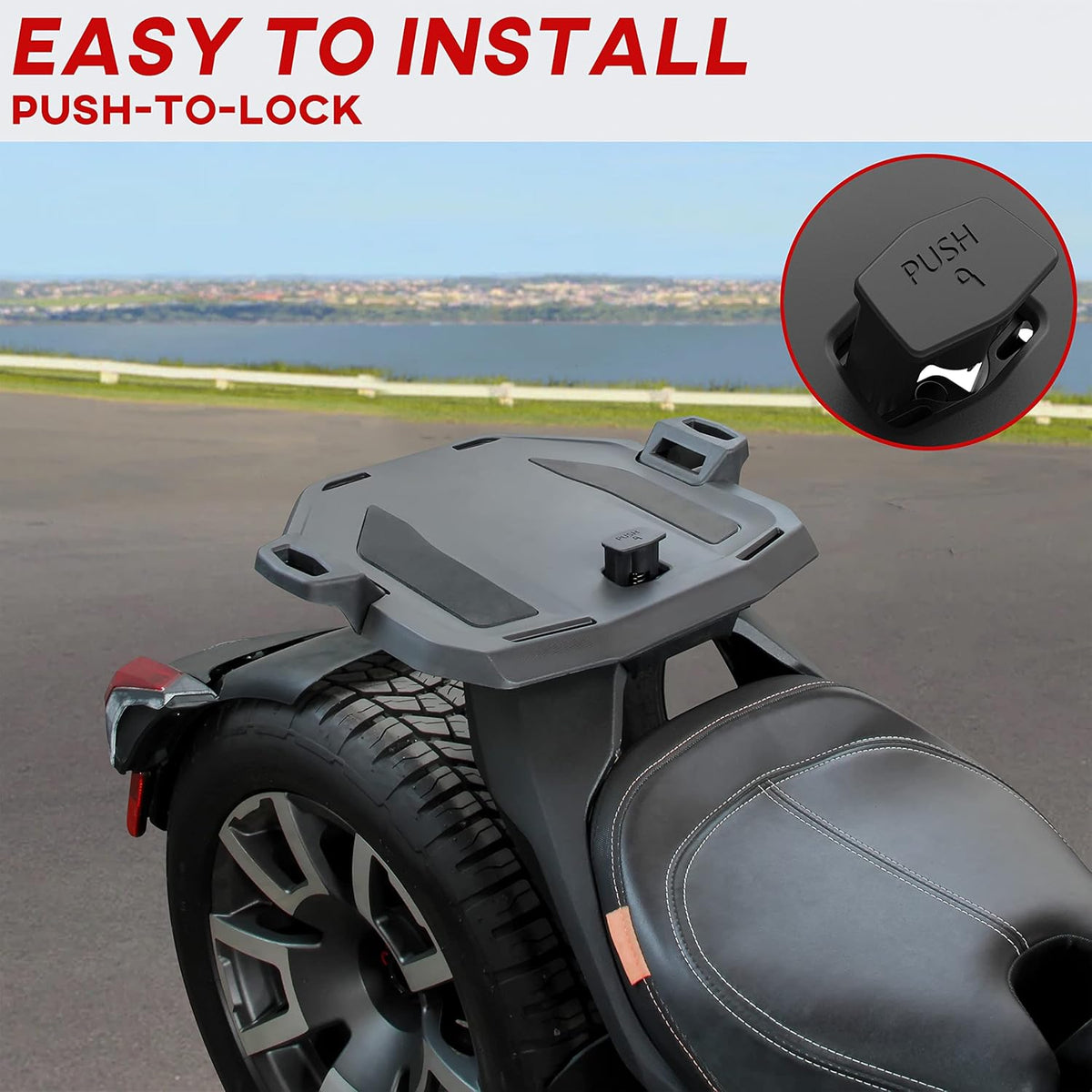 Rear LinQ Rack for Can Am Ryker F527