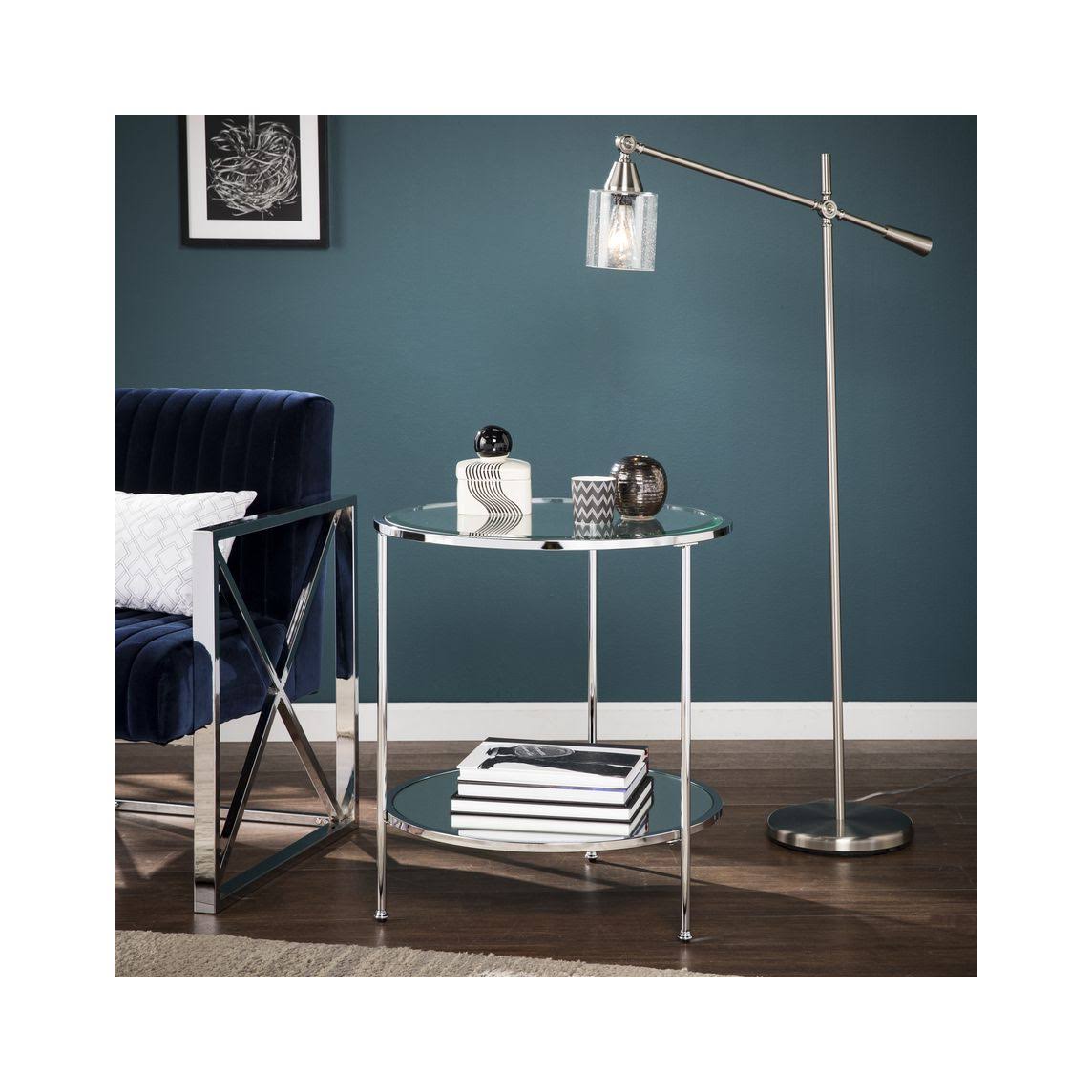 Chrome End Table B949601