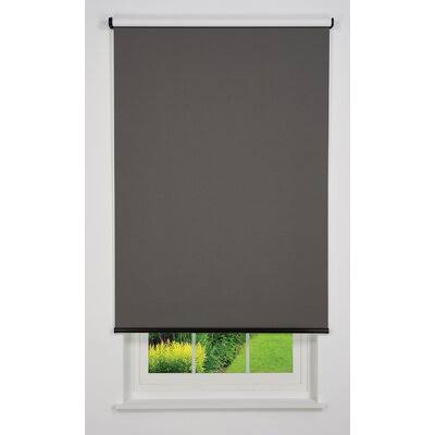 Dark Gray Cordless Blackout Roller Shade H72679