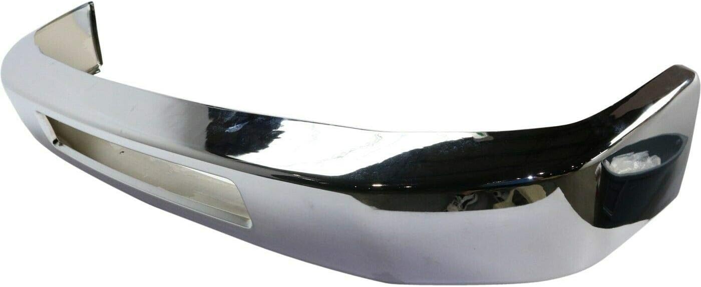 Chrome Steel Front Bumper Face Bar for Ford Econoline Van O3424