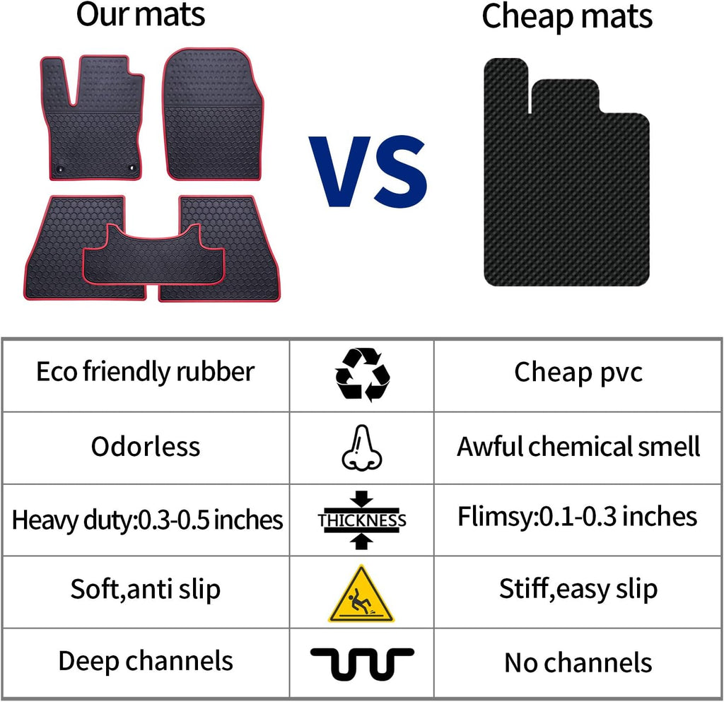 Black Car Floor Mats Q40805
