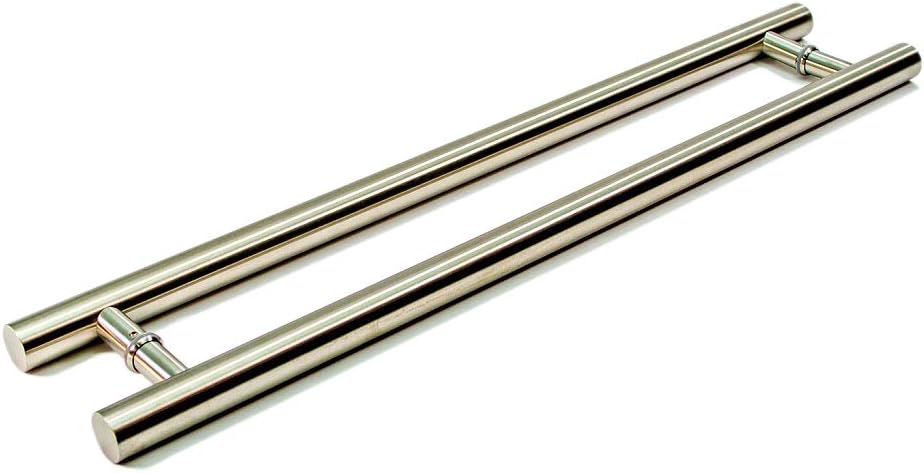 24 Inch Round Bar Stainless Steel Door Pull Push Handle B642