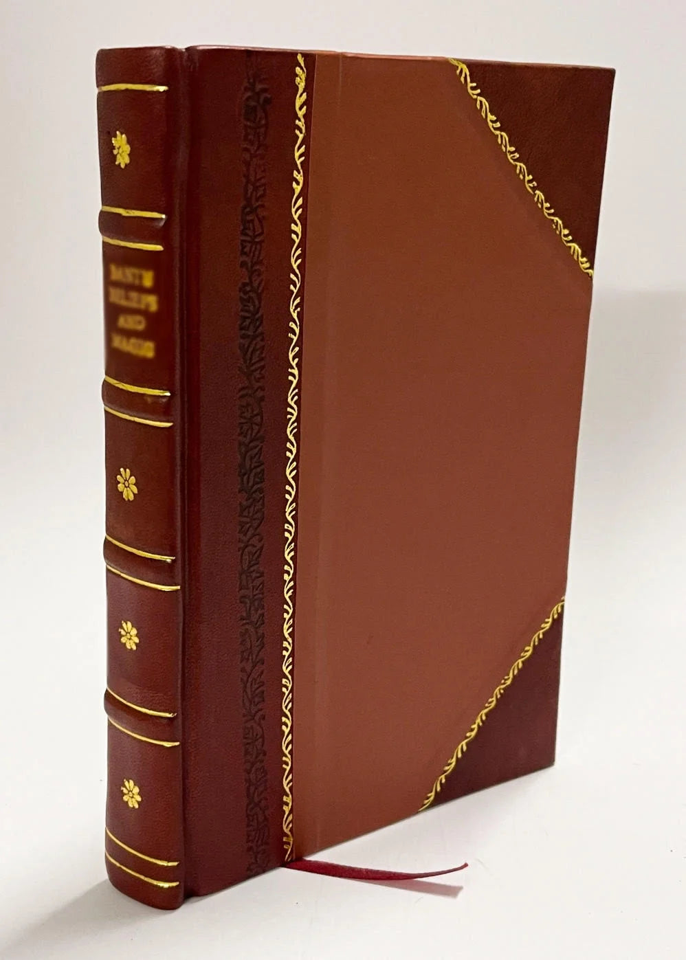 Poesies Galliques En Vers Francais [Leather Bound] D233