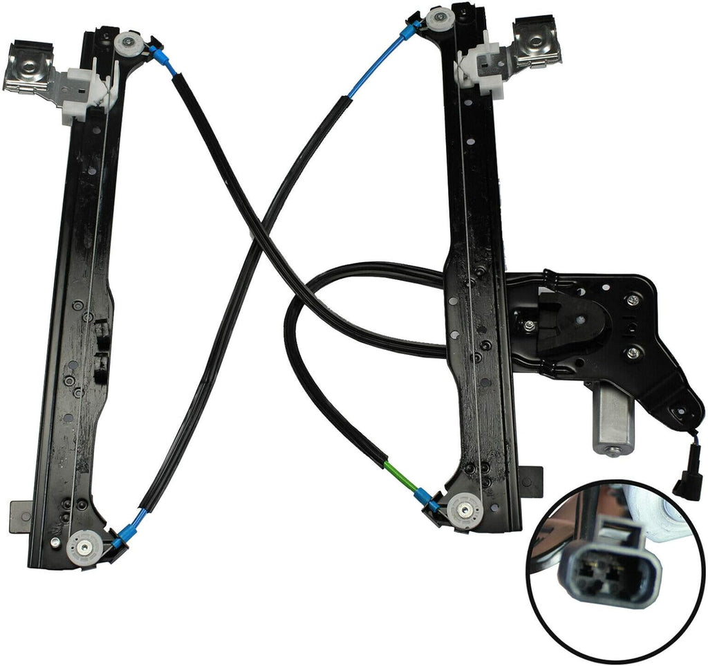 Rear Passenger Side Power Window Regulator with Motor Pack of 2 X9489