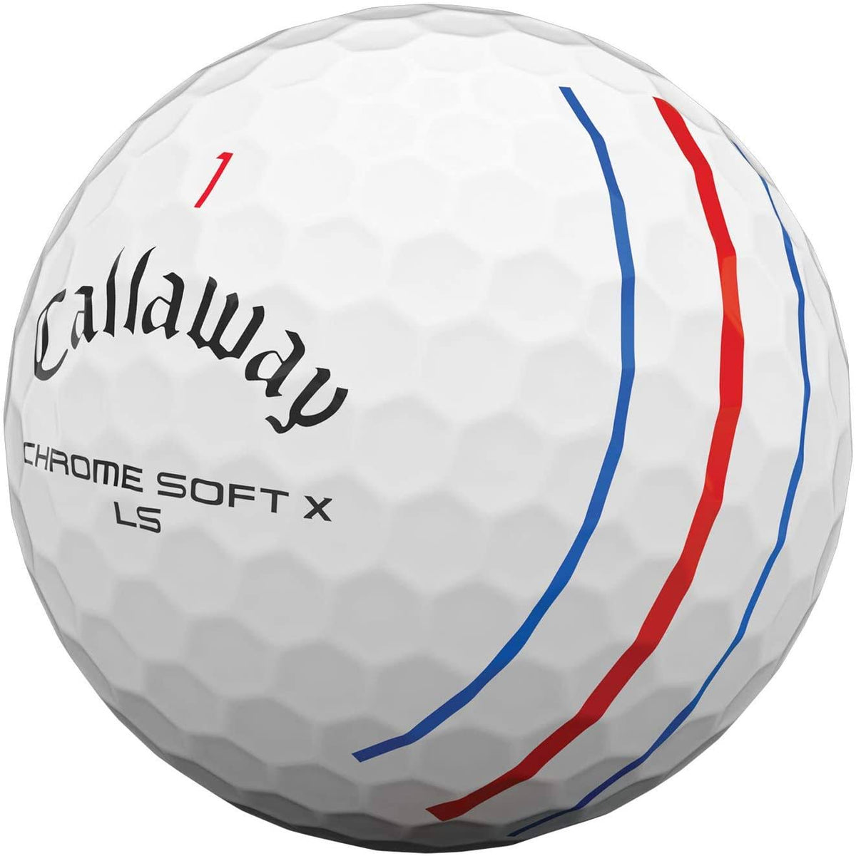 White Triple Track Golf Balls I74314