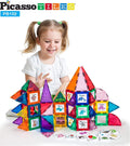 102 Piece Magnetic Tiles Construction Playset W8216