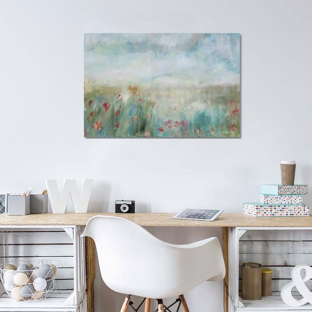Wild Garden Print Floral Botanical Canvas Art O594