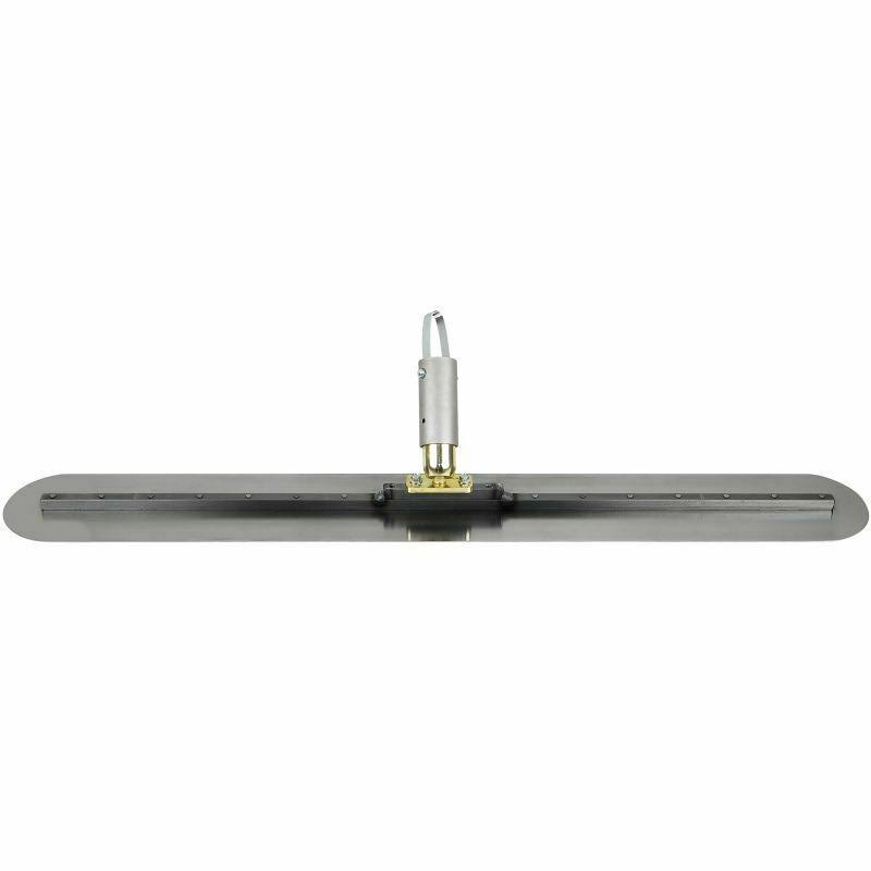 24x22 Carbon Steel Concrete Fresno Trowel with Ultra-Twist Bracket G168756
