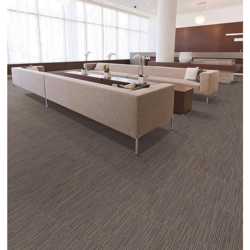 Basket Weave Loop Carpet Tile 20 Tiles/Case H2899