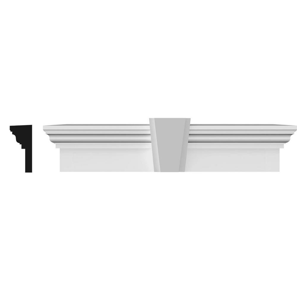 Traditional Crosshead with Deco Keystone U566688