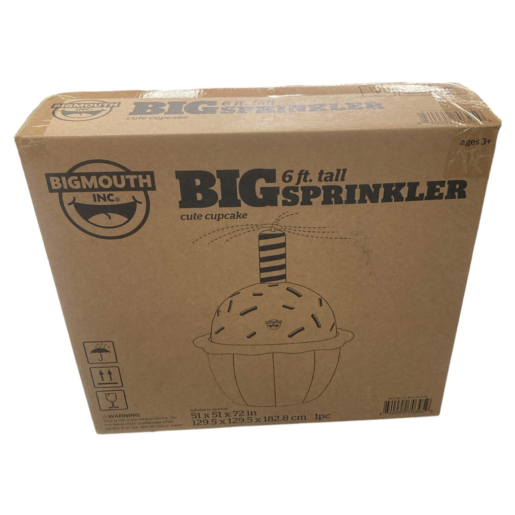 Inflatable Giant Cupcake Yard Sprinkler N84469