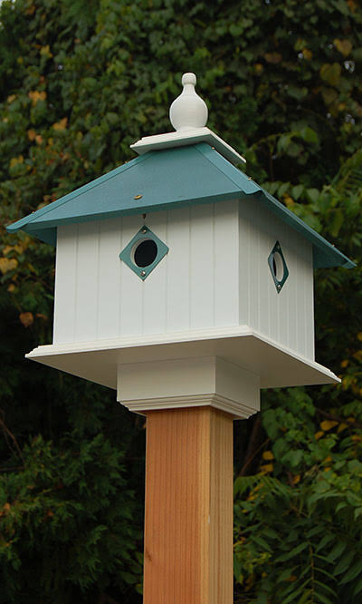 Verdigris Bird House N9199