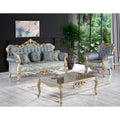 3 Pieces Living Room Set Sofa Chair Coffee Table K138116