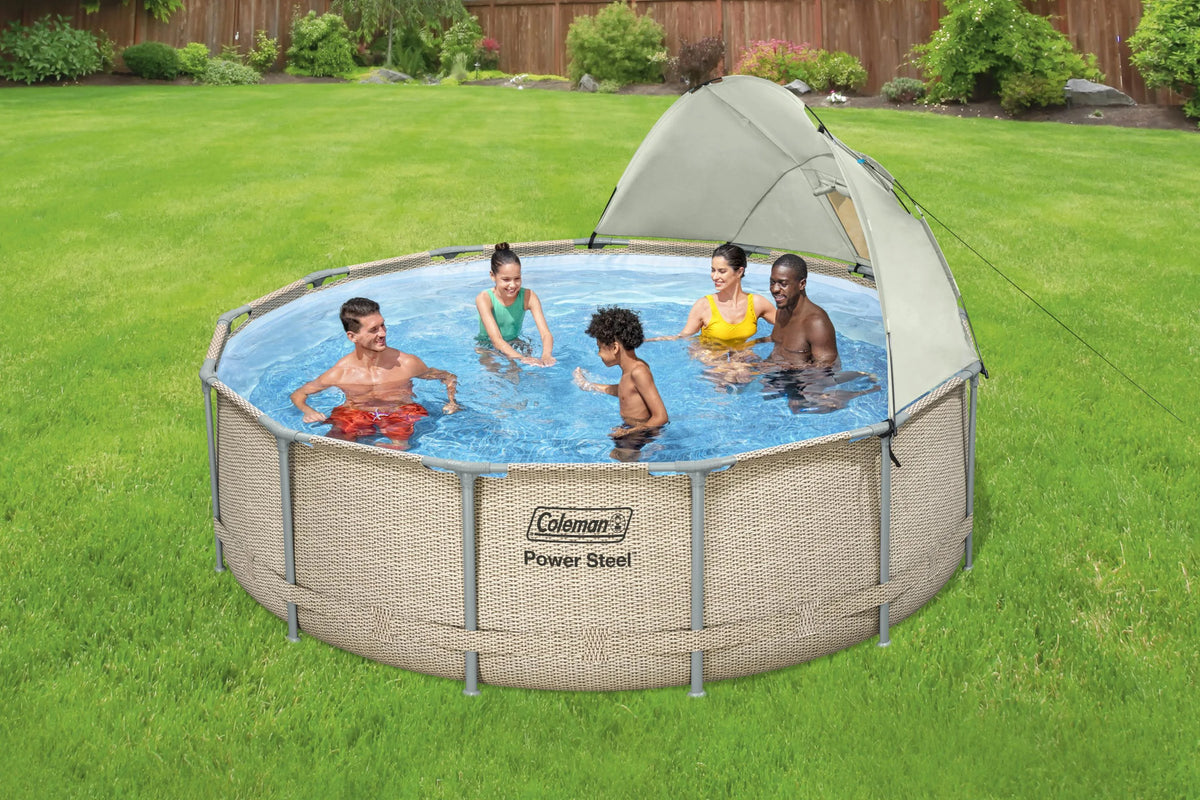 Coleman Power Steel Circle 13ft. x 42in. Deep Above Ground Pool G432700