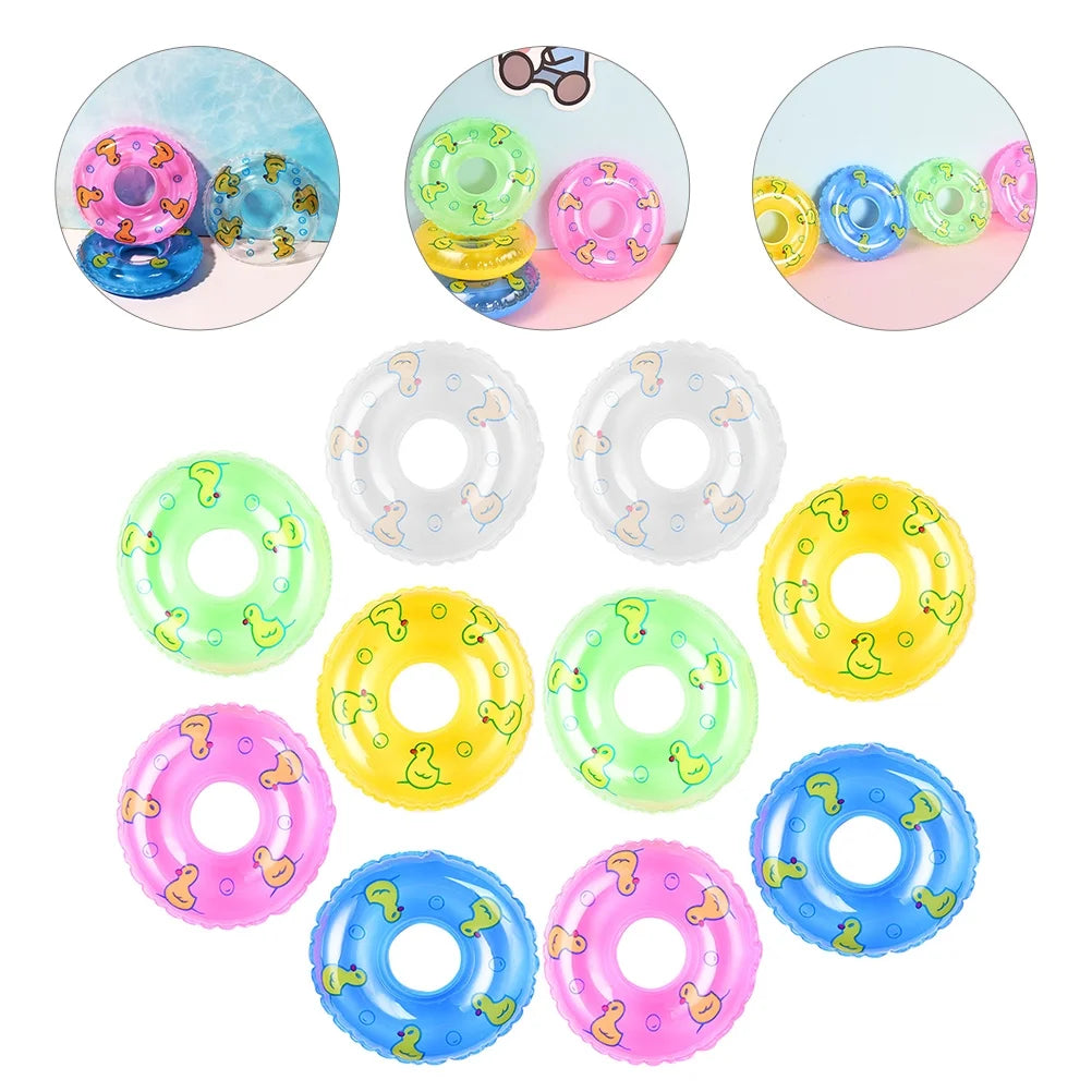 10pcs Inflatable Dolls Swim Rings Toys L99564