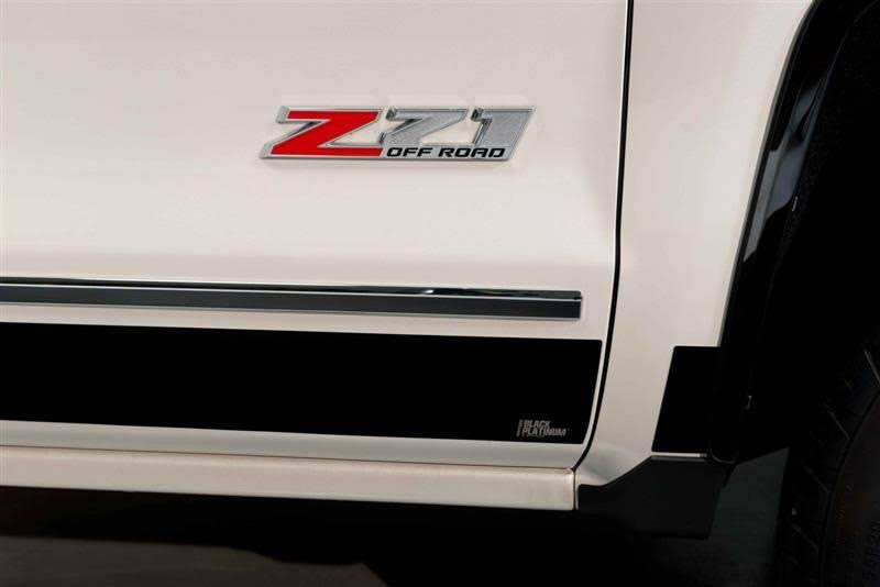 Black Platinum Rocker Panel U1079