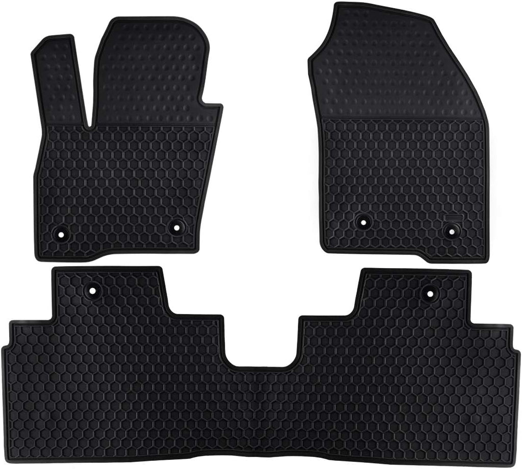 Black Car Floor Mats Q40805