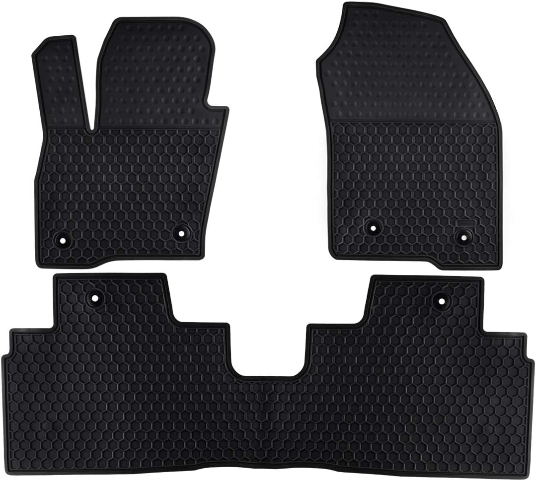 Black Car Floor Mats Q40805