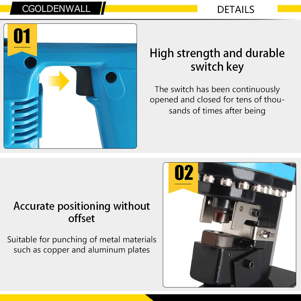 Hydraulic Hole Punching Tool for Steel Plate Iron Plate Aluminum Plate G439
