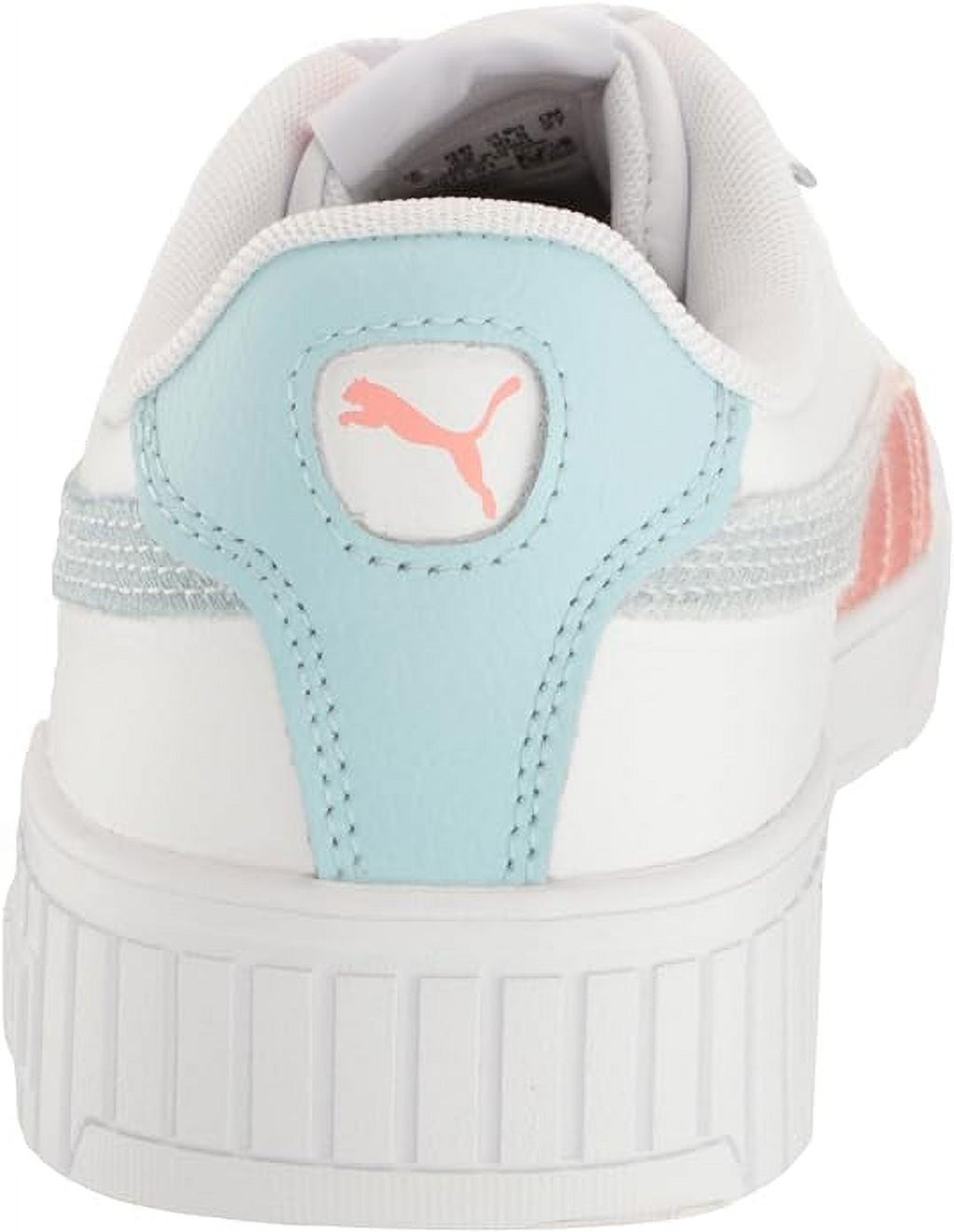 PUMA White-Fusion Coral-Light Aqua Sneaker Y2488