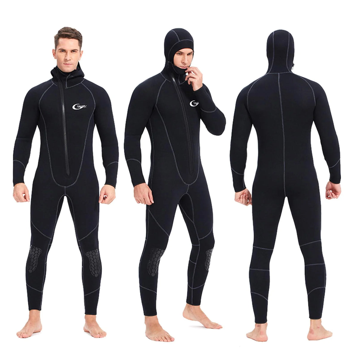 3mm Neoprene Full Body Scuba Diving Wetsuit P393