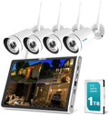 2K Wireless Security Camera System with 8Channel NVR and 1TB Hard Drive E690168