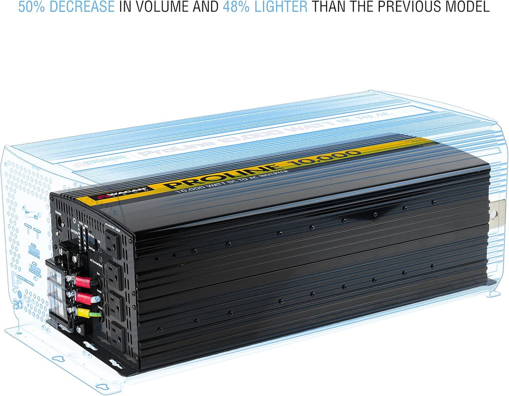 48V 10000 Watt Power Inverter Black P11508