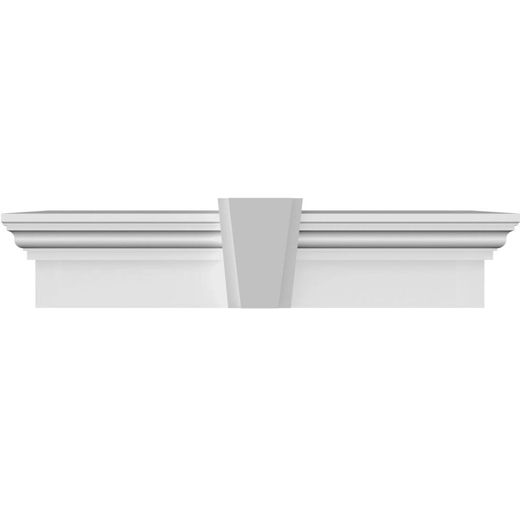 Traditional Crosshead with Deco Keystone U566688
