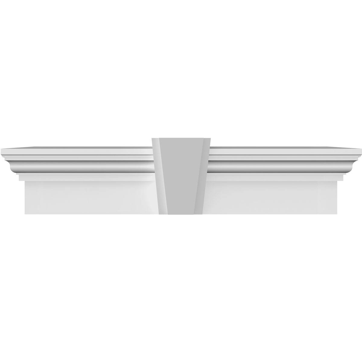 Traditional Crosshead with Deco Keystone U566688
