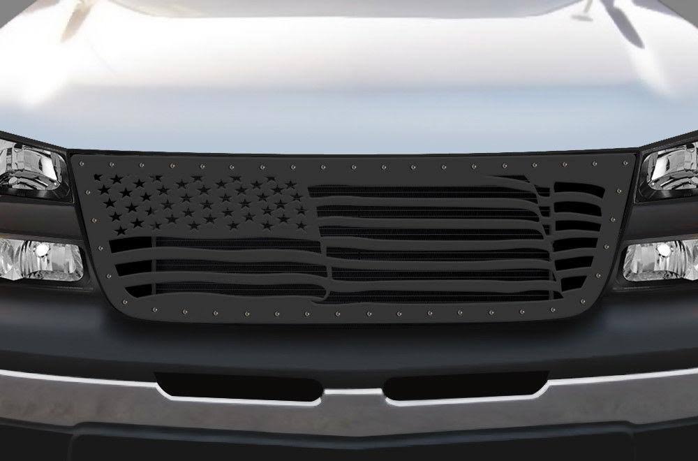 1 Piece Steel Grille for Chevy Silverado M25007