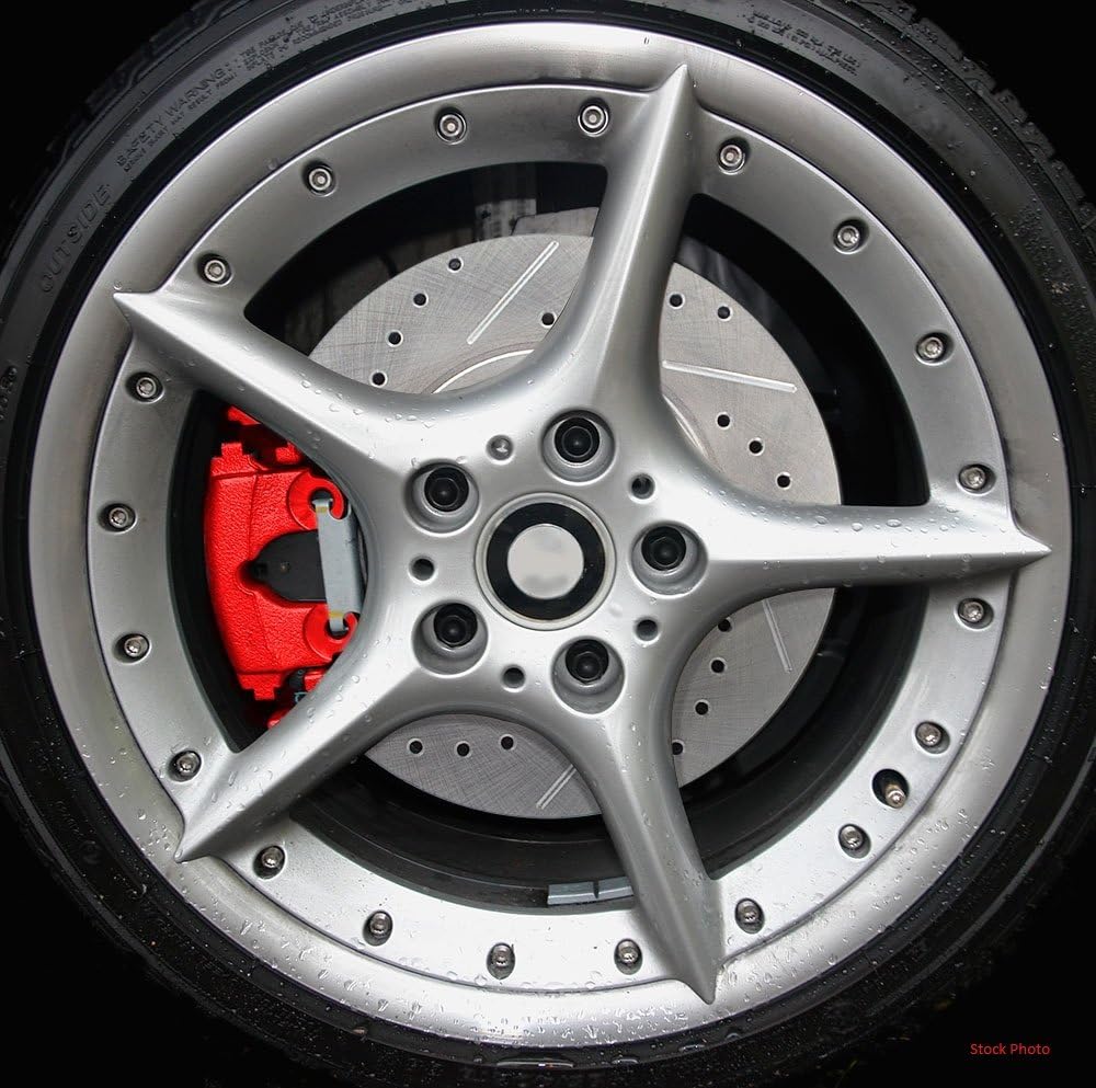 Front + Rear Semi-Loaded Brake Calipers Kit with Hardware C341