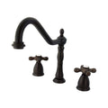 Oil Rubbed Bronze Two Handle Kitchen Faucet B9180