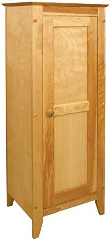 Natural Birch Storage Cabinet Q685