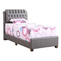 Twin Bed Light Grey R922