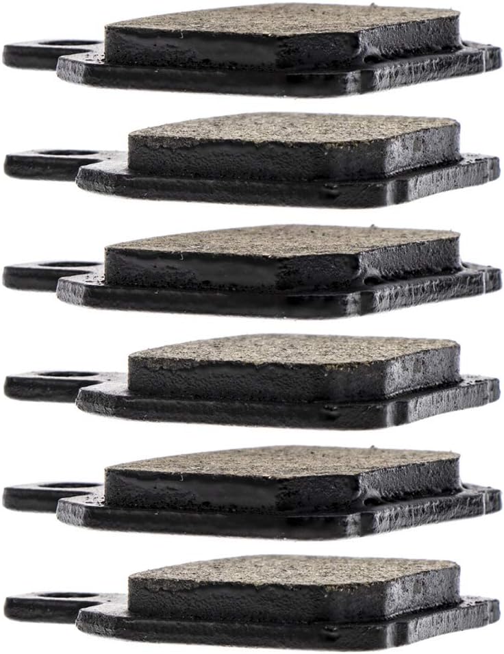 Front L/R and Rear Right Brake Pad Set Organic 3 Pack G907