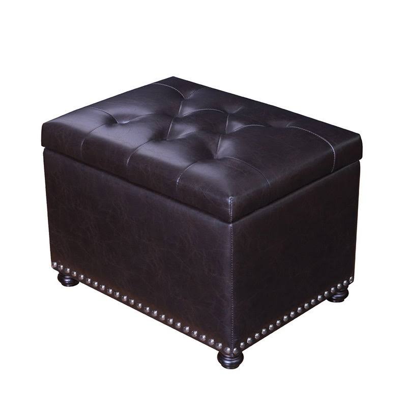 Rectangular Tufted Storage Ottoman P98274
