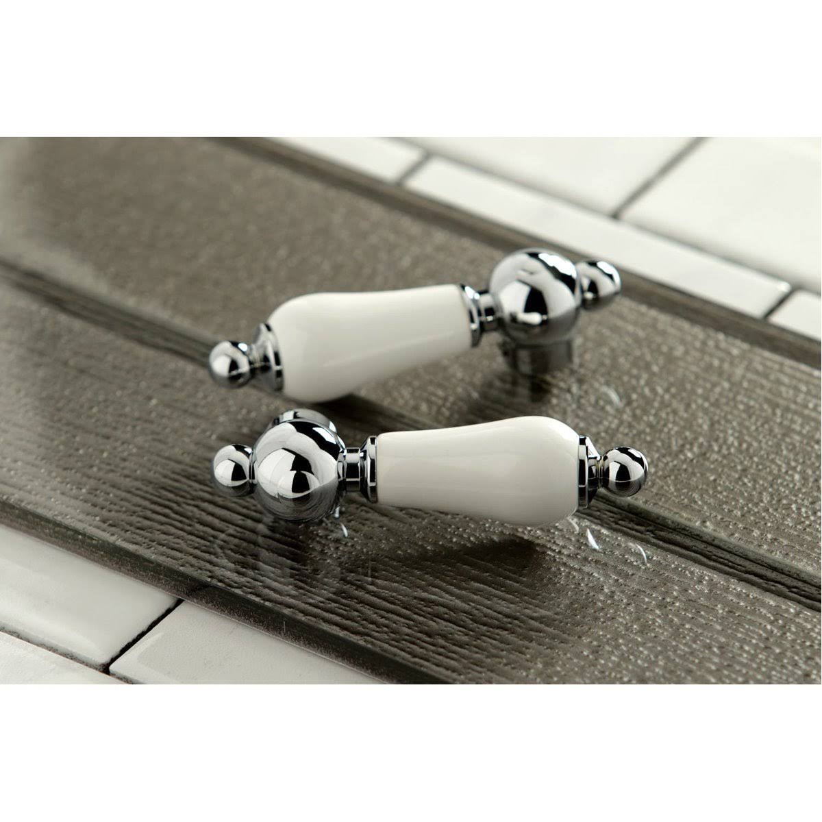 Polished Nickel Wall Mount Tub Filler R64140