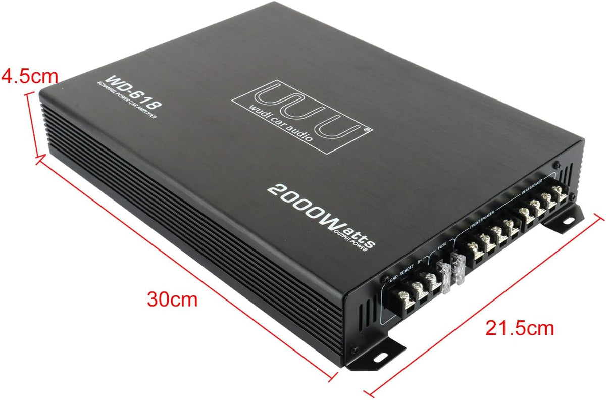 1500W 4 Channel Car Amplifier L631
