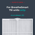 White Air Purifier Replacement Filter Q679