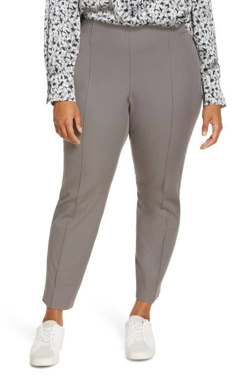 Grey Plus-Size Pant Q6692