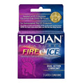Fire And Ice Dual Action Lubricant Condoms - 6 Pack G44142
