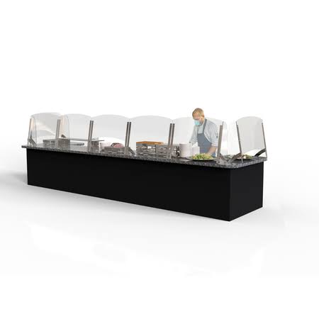 24 Ag200 Buffet Sneeze Guard A810