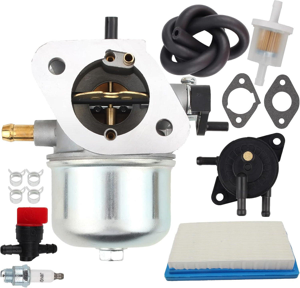 Carburetor for Kawasaki Engine FH430V FH381V FH541V, Pack of 2 B490