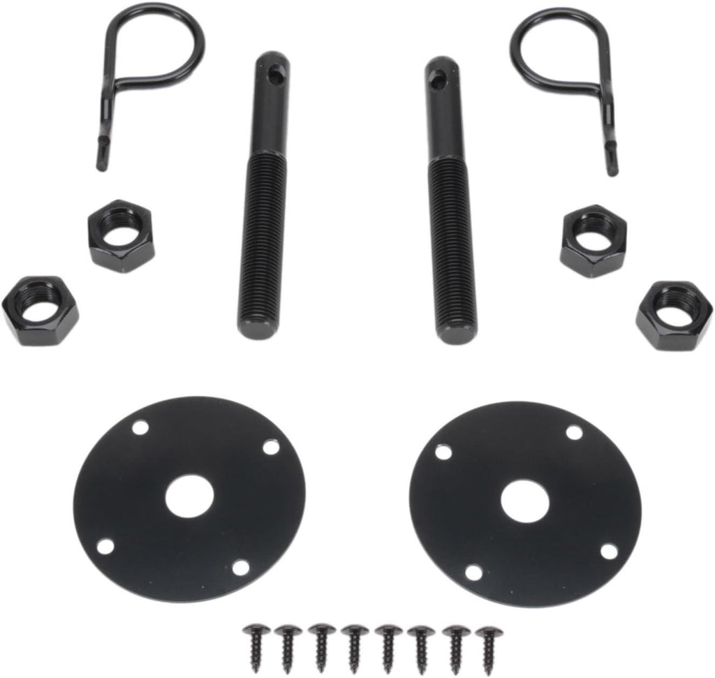 Black Hairpin Hood Pin Kit 2 PK Y101