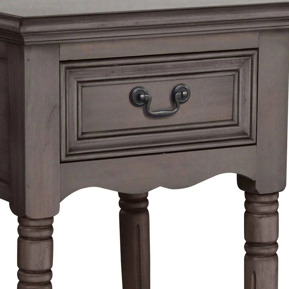 Antiqued Solid Wood Night Stand R803