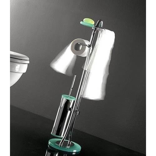 White Free Standing Toilet Brush Set R562500