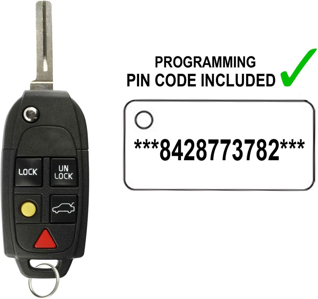 Uncut Blank Car Key Fob U12020