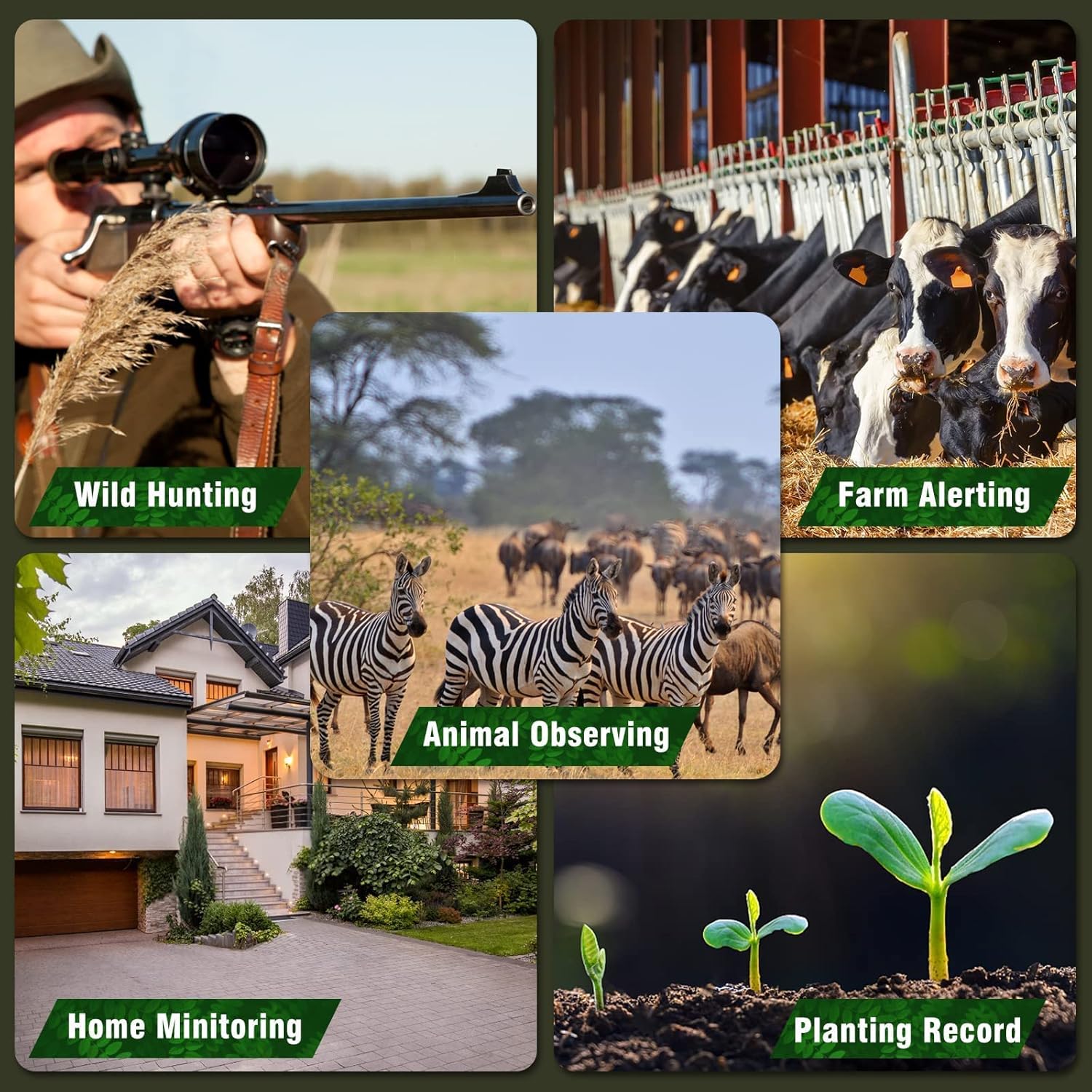 4K 32MP Wildlife Camera with Night Vision X467345