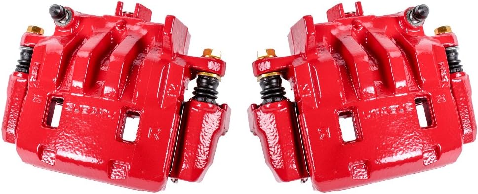 Red Coated Caliper Pair with Hardware Kit G887495